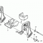 BF2DK0 SCHA Поворотный кронштейн,рычаг рулевого управления