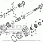 BF150AK2 XCA PROPELLER SHAFT + PROPELLER (COUNTER ROTATION)
