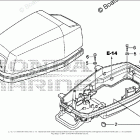 BF5AK3 LA ENGINE COVER
