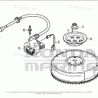 BF5AK3 LA Flywheel & Ignition Coil