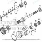BF150AK2 XA Propeller Shaft + Propeller