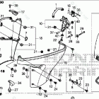 BF90DK0 LHTA ENGINE COVER + UNDER COVER