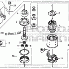 BF60AK1 LRTA STARTER MOTOR