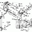BF225D XCDA Stern Bracket + Swivel Case