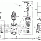 BF150AK2 XCA STARTER MOTOR