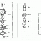 BF40A6 LHTA Комплекты крыльчатки водяного насоса (опция)