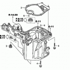 BF20DK0 SHA Масняный кожух+прокладка поддона