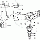 BF100B LA Water Pump + Vertical Shaft