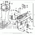 BF9.9DK2 SHA Gear Case + Extension Case