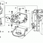 BF200A6 XCA Крышка ремня ГРМ