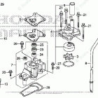 BFP15DK3 XHTA WATER PUMP + VERTICAL SHAFT (UL SIZE)