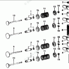 BF100B LA Camshaft + Valve