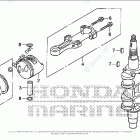 BF9.9DK2 SHA Crankshaft Piston