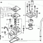 BFP9.9DK2 XHTA WATER PUMP + VERTICAL SHAFT (UL SIZE)