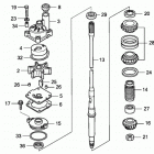 BF150A5 LA Водяная помпа + Вертикальный вал