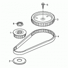 BF8DK0 SHA Ремень ГРМ