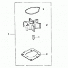 BF150A5 LA Water Pump Impeller Kit (1)