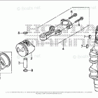 BF8DK3 SHA Crankshaft Piston