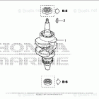 BF2DK0 SCAB CRANKSHAFT