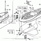 BF250A XCA GEAR CASE