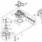 BF25D5 SRGA Масляный насос