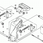 BF20DK0 SHTA Кронштейн крепления транца