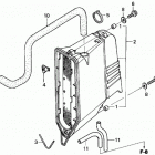 BF25D5 SRGA Кожух глушителя