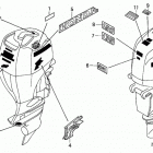 BF150A5 LA Наклейки предупреждения