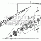 BF9.9DK2 SHA Propeller Shaft + Propeller