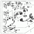 BF40A6 LHTA Панель управления + переключатели света