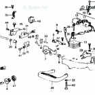 BF100B SA Shift Shaft + Carrying Handle + Cover Lock Lever