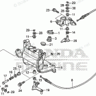 BF150AK2 JA Front Cover Bracket + Front Lock