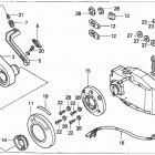 BF40A6 LHTA ДУ одиночного типа, установка заподлицо справа