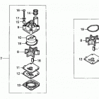 BF115A4 LCA Водяной насос, комплект крыльчатки