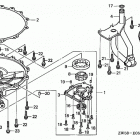 BF115A4 LCA Масляный насос + Выпускная пруба