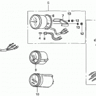 BF20D5 SRA Приборы и жгут проводов