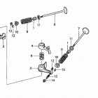 BF20D6 SHA Распределительный вал и клапана