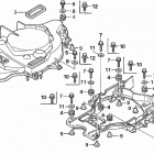 BF115A4 LCA Крышка ремня ГРМ