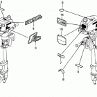 BF2D4 SA Наклейки предупреждения