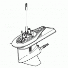 BF115A4 LCA Картер коробки передач в сборе (нога)