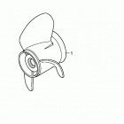 BF115A4 LCA Гребной винт