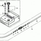 BF115A4 LCA Топливный бак + топливной трубки