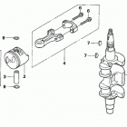 BFP8D5 LHTA Коленчатый вал и поршни