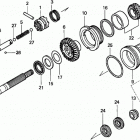 BF115A4 LCA Propeller Shaft (counter Rotation)