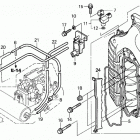 BF200A4 XA Впускной коллектор