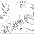 BF200A4 XA ДУ одиночного типа, установка заподлицо справа