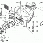 BF200A4 XA Корпус Дросселя