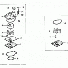 BF200A4 XA Водяной насос, комплект крыльчатки