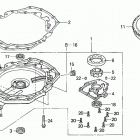 BF200A4 XA Oil Pump + Flywheel