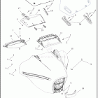 FLHX 1KB7 STREET GLIDE (2025) WINDSHIELD, FAIRING AND FRONT LIGHTING - FLHX, FLHXU